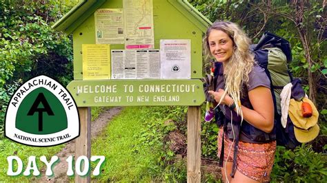 Day 107  Crossing into Connecticut  Appalachian Trail Thru Hike 2021